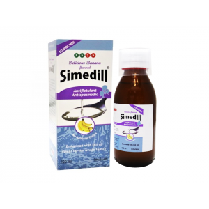SIMEDILL EMULSION ( DILL OIL 5 MG / 5 ML + SIMETHICONE 30% 100 MG / 5 ML ) 120 ML